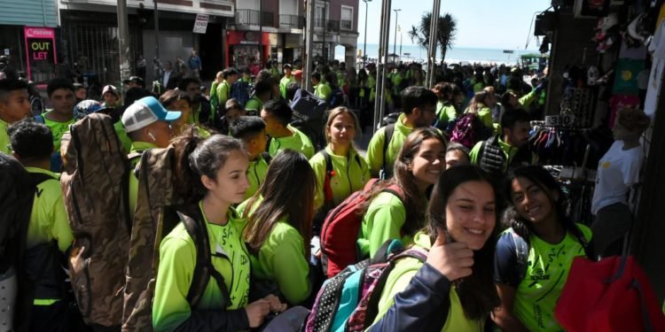 Ya se viven los Juegos Evita en Mar del Plata
