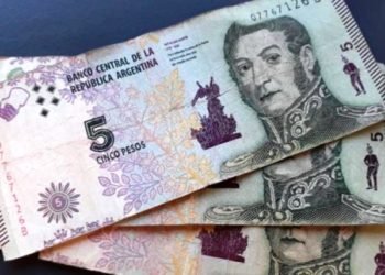 Cuenta regresiva para utilizar los billetes de 5 pesos