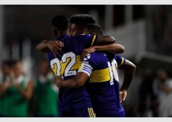 Boca aplastó a Central Córdoba en Santiago