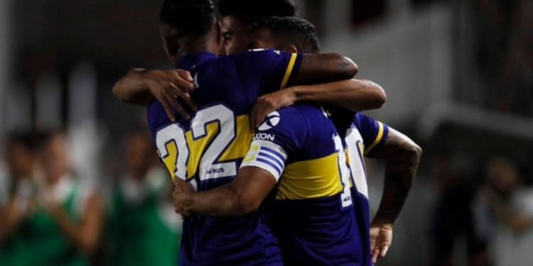 Boca aplastó a Central Córdoba en Santiago