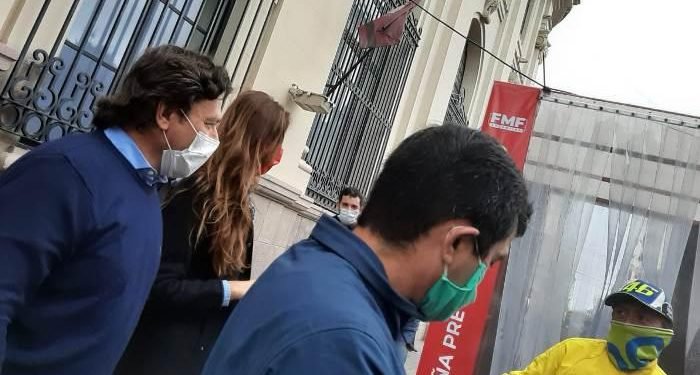 Sáenz habilita cámaras desinfectantes en distintos puntos de la Capital