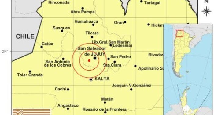 Tembló Jujuy, se percibió en Salta y sus alrededores
