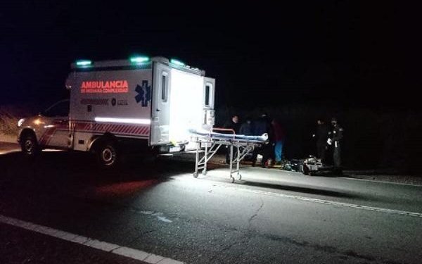 Ciclista fallecido en Pichanal, fue embestido por un motociclista