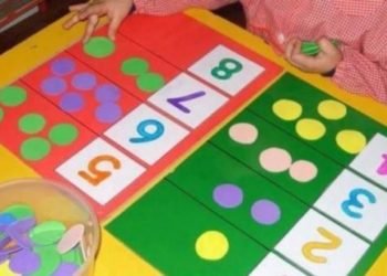 Cómo enseñarle matemáticas a un niño mientras juega