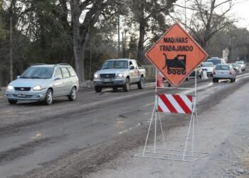 Comenzó la pavimentación de la Ruta 23
