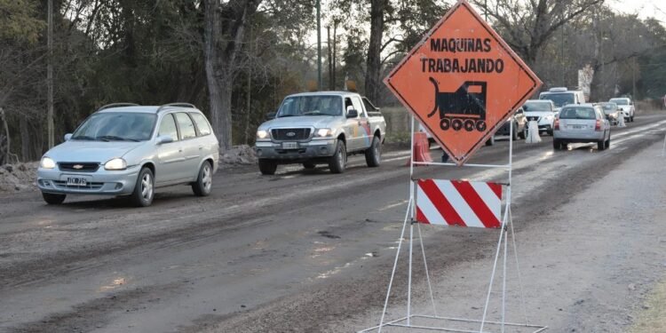 Comenzó la pavimentación de la Ruta 23