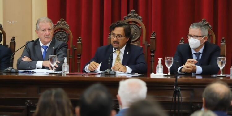 Los ejes del mensaje de Sáenz: Gestiones, obras y políticas de salud