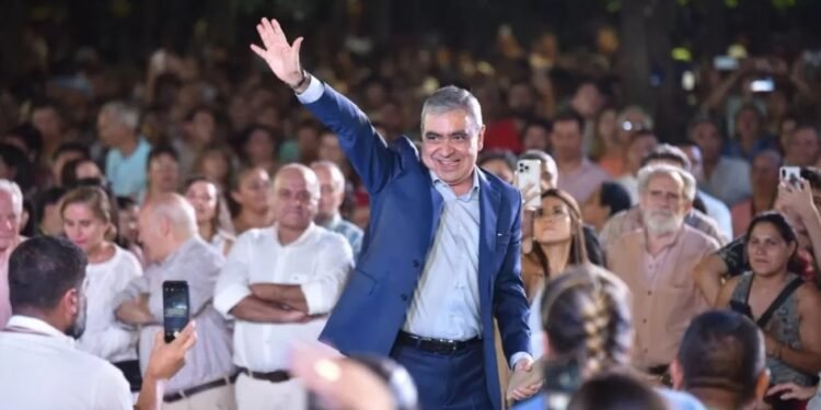 “Voy a ser el gobernador de esta provincia”, afirmó Alfaro durante su lanzamiento