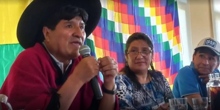 El mensaje que Evo dejó a los candidatos en su visita a Salta: “Por la plata”