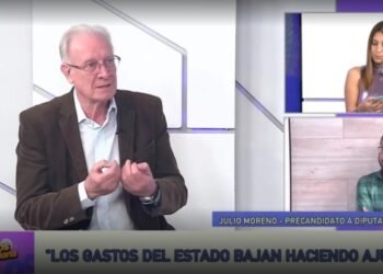 Julio Moreno: “El gasto del Estado se soluciona haciendo ajustes”