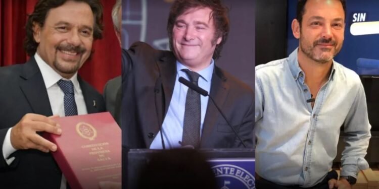 Sáenz, Emiliano y Milei: a qué hora asumen y dónde será la ceremonia de cada uno