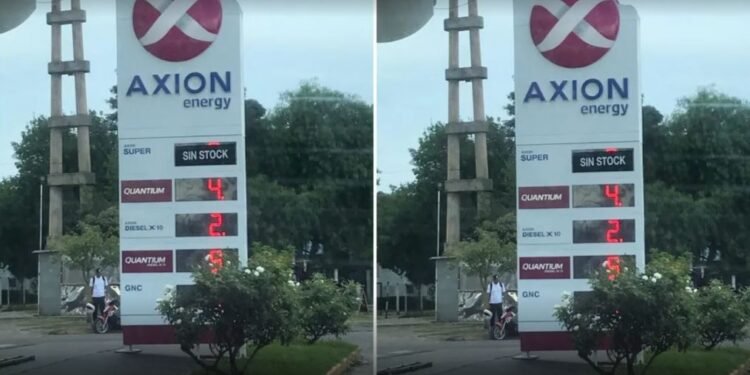 Comenzó la escases de nafta súper en varias estaciones de servicio de Salta